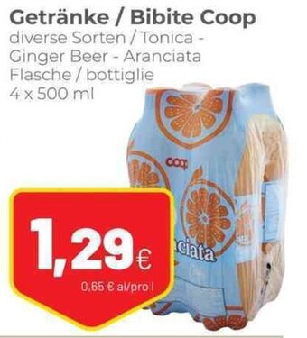 Coop Coop Getränke / Bibite 4 x 500 ml offerta