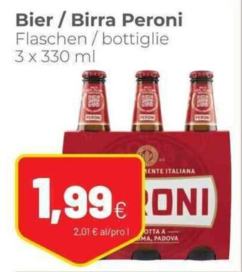 Coop Peroni Bier / Birra 3 x 330 ml offerta