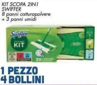 Conad Swiffer Kit Scopa 2in1 offerta