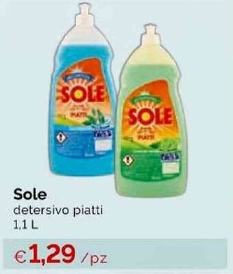 Prodet Sole Detersivo Piatti 1,1 L offerta
