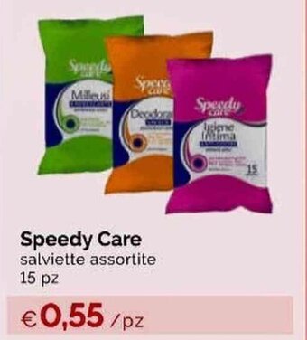 Speedy Care Salviette Assortite 15 pz