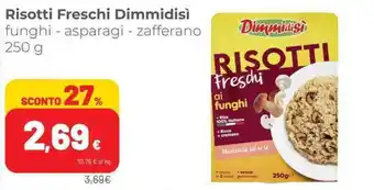 Coop Dimmidisì Risotti Freschi 250 g offerta