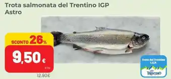 Coop Astro Trota salmonata del Trentino IGP offerta