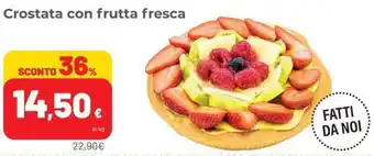 Coop Crostata con frutta fresca offerta