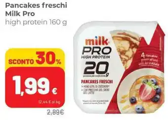 Coop milk PRO Pancakes freschi 160 g offerta