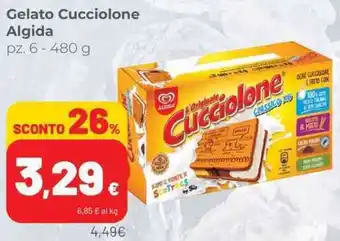 Coop Algida gelato cucciolone pz. 6 - 480 g offerta