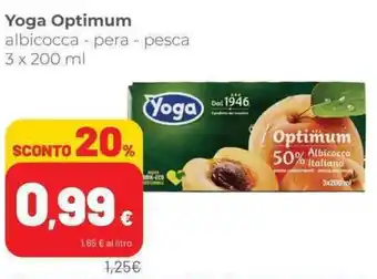 Coop Yoga Optimum 3 x 200 ml offerta
