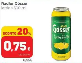 Coop Gösser Radler 500 ml offerta