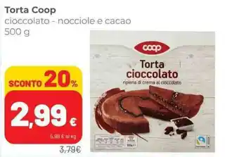 Coop Coop Torta 500 g offerta
