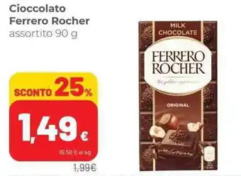 Coop Ferrero Rocher Cioccolato 90 g offerta
