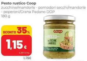 Coop Coop Pesto rustico 180 g offerta