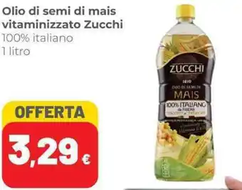 Coop Zucchi Olio di semi di mais vitaminizzato 1 litro offerta