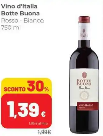 Coop Botte Buona Vino d'Italia 750 ml offerta