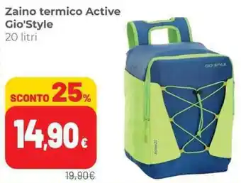 Coop Gio'Style Zaino termico Active 20 litri offerta