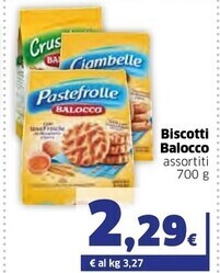 Ok Sigma Balocco biscotti offerta