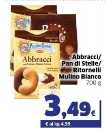 Ok Sigma Mulino bianco abbracci offerta