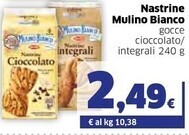 Ok Sigma Mulino bianco nastrine offerta