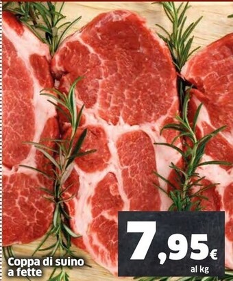 Coppa di suino a fette