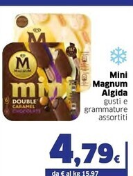 Ok Sigma Algida mini magnum offerta