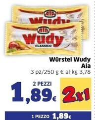 Aia wurstel wudy