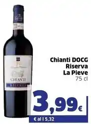 La pieve chianti docg riserva