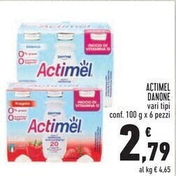 Conad Superstore Danone actimel offerta