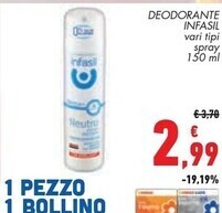 Conad Superstore Infasil deodorante offerta