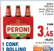 Conad Superstore Peroni birra offerta