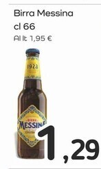 Famila Superstore Messina birra offerta
