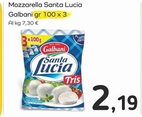 Famila Superstore Galbani mozzarella santa lucia offerta