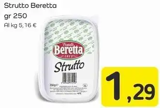Famila Superstore Beretta strutto offerta