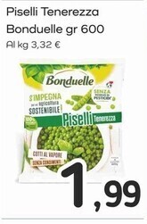 Famila Superstore Bonduelle piselli tenerezza offerta