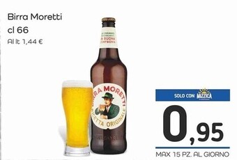 Famila Superstore Moretti birra offerta