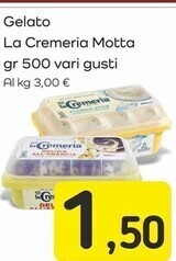 Famila Superstore Motta gelato la cremeria offerta