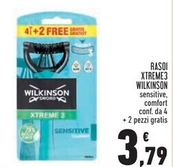 Conad Superstore Wilkinson sword rasoi xtreme3 offerta