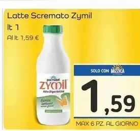 Famila Superstore Parmalat latte scremato zymil offerta