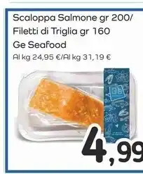 Ge seafood - scaloppa salmone
