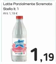 Famila Superstore Stella latte parzialmente scremato offerta
