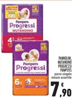 Conad Superstore Pampers pannolini , mutandino progressi offerta