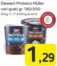 Famila Superstore Muller dessert proteico offerta