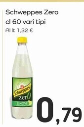 Famila Superstore Schweppes zero offerta