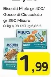 Famila Superstore Misura biscotti miele offerta