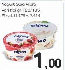 Famila Superstore Alpro yogurt soia offerta