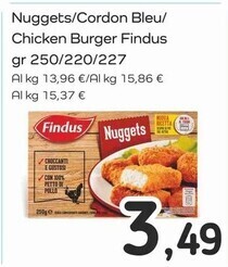 Famila Superstore Findus nuggets offerta
