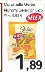 Famila Superstore Selex caramelle gelée agrumi offerta