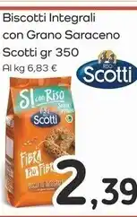 Famila Superstore Scotti bi integrali con grano saraceno offerta