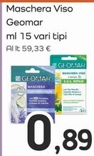 Famila Superstore Geomar maschera viso offerta