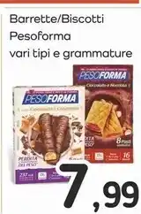 Famila Superstore Pesoforma barrette offerta