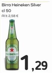 Famila Superstore Heineken birra silver offerta
