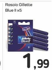 Famila Superstore Gillette rasoio blue ii offerta